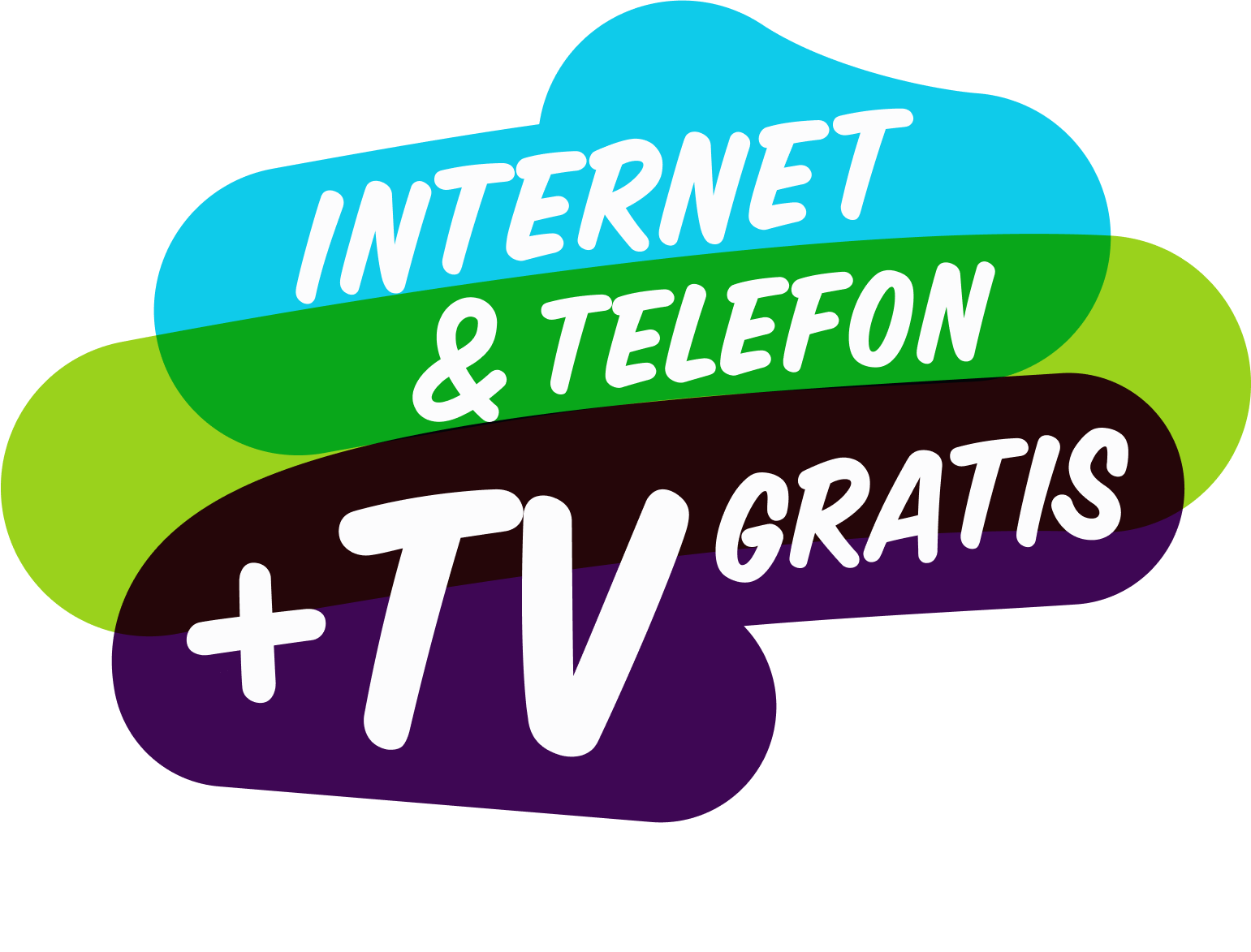 Drei für Zwei Aktion: Internet & Telefon + TV gratis