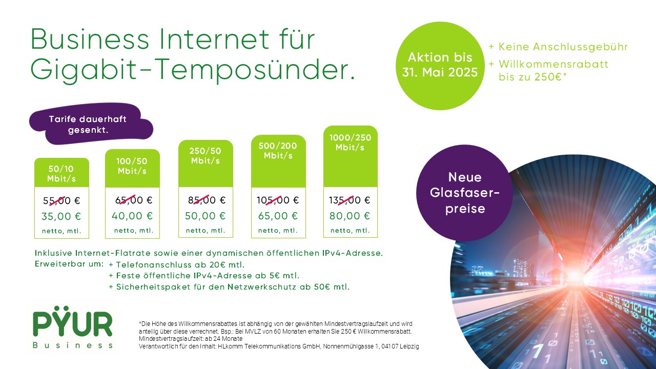 Business-Internet-Aktion